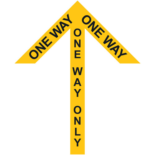 One Way Only Arrow - Superior Mark® Floor Marking Tape Kit  (IN-40-981DO)