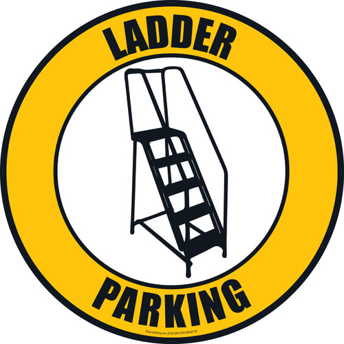 Ladder Parking Floor Sign