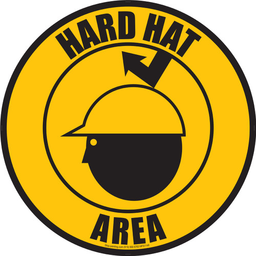 Hard Hat Area Sign