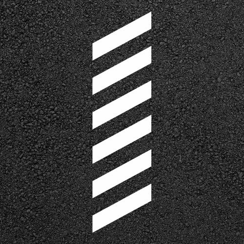 Speed Bump Stripe Stencil