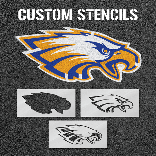 School Mascot & Logo Stencils