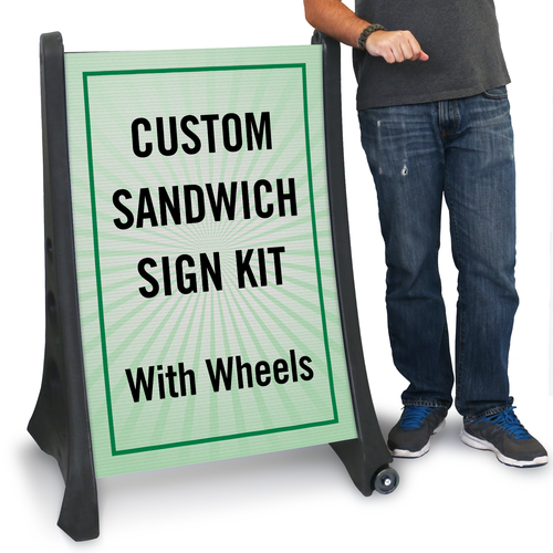 Custom A-Frame Signs and Sidewalk Signs